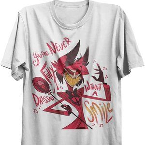Hazbin Funny Hotel Merch Helluva Alastor Boss T-Shirt